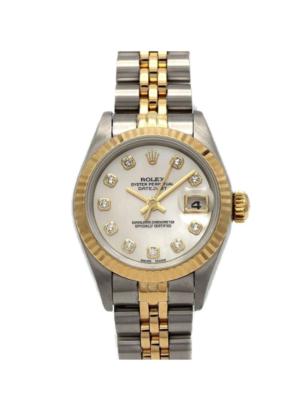 Rolex Datejust Automatic Watch Gold